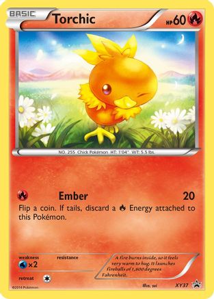 Image of Torchic XY37  - Holofoil XY Promos - Promo