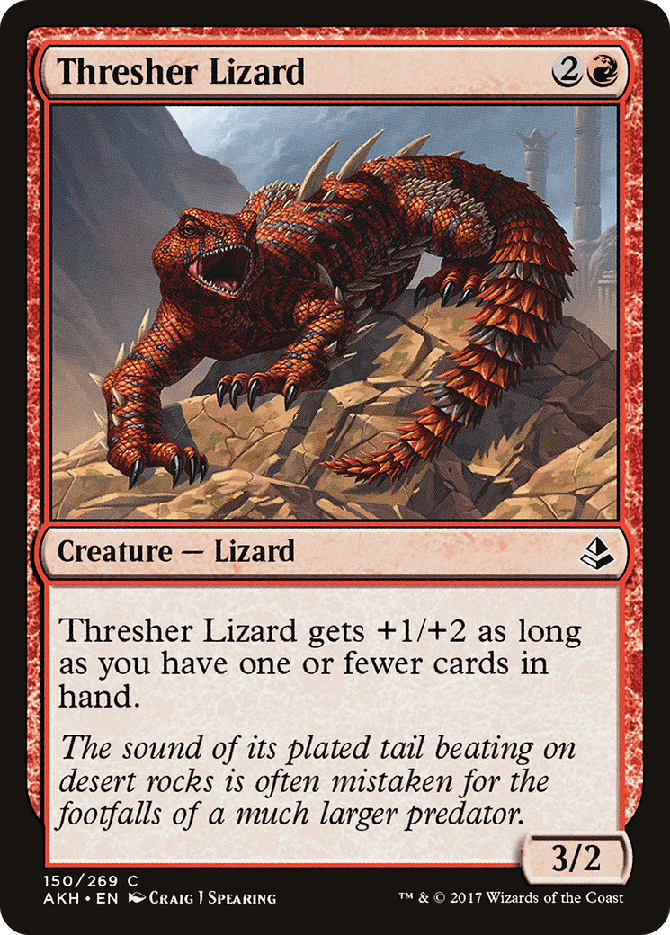 Image of Thresher Lizard (AKH-150) - Amonkhet