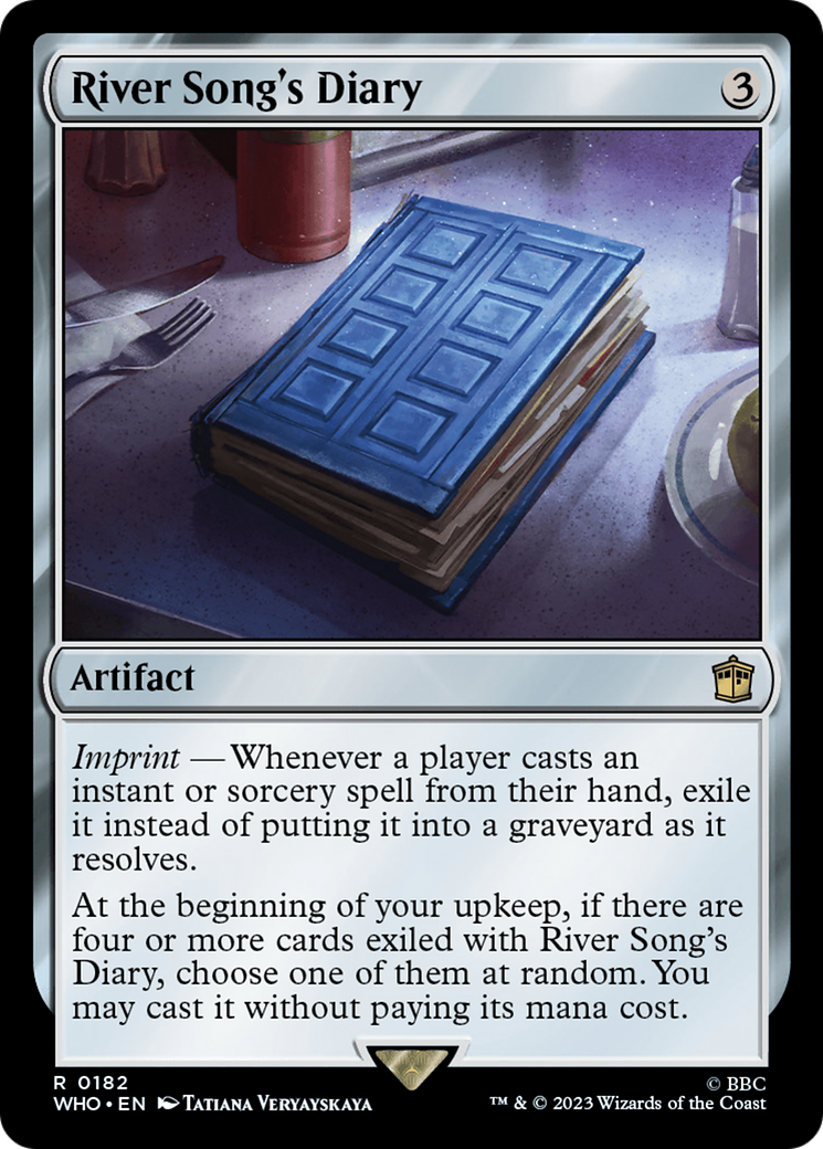 Image of River Song's Diary (WHO-182) - Doctor Who