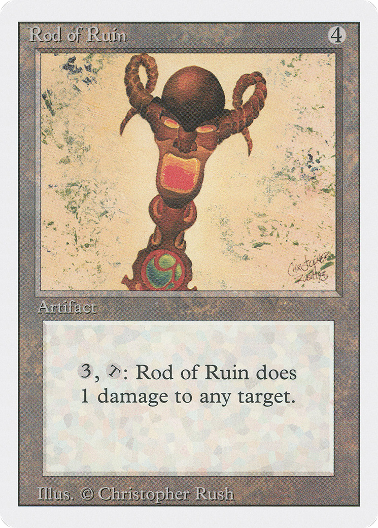 Image of Rod of Ruin (3ED-) - Revised Edition