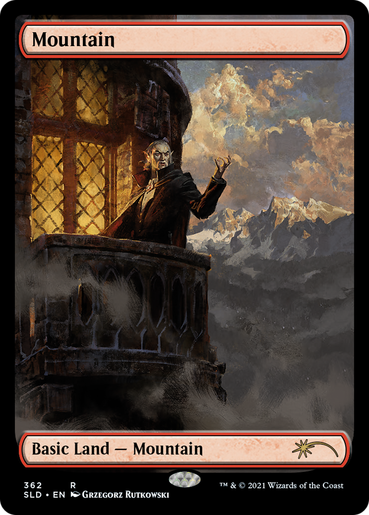 Image of Mountain (The Dracula Lands) (SLD-362) - Secret Lair Drop