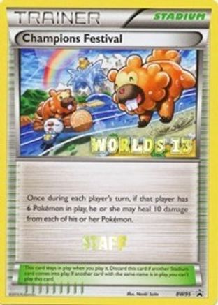 Image of Champions Festival (Worlds ) [Staff] BW95  Black and White Promos - Promo
