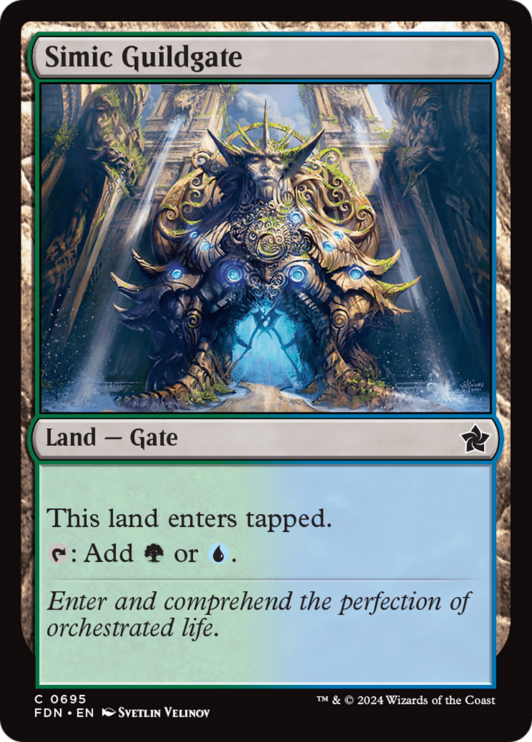 Image of Simic Guildgate (FDN-695) - Foundations
