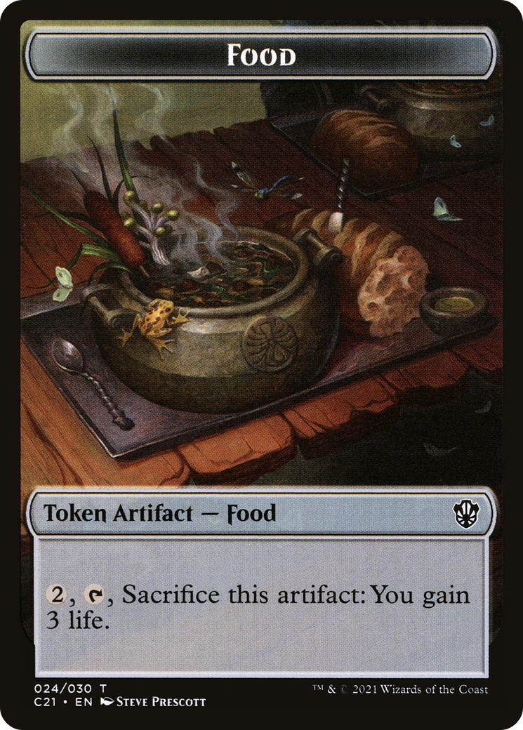 Image of Food (TC21-024) - Commander 2021 Tokens