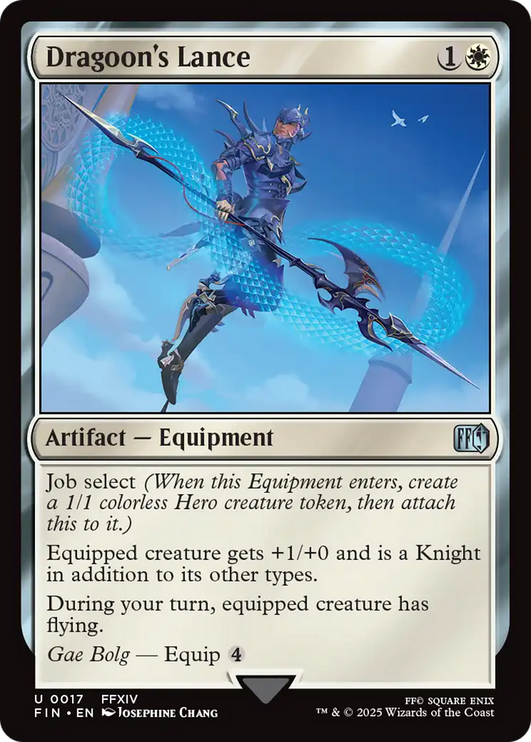 Image of Dragoon's Lance (FIN-017) - FINAL FANTASY