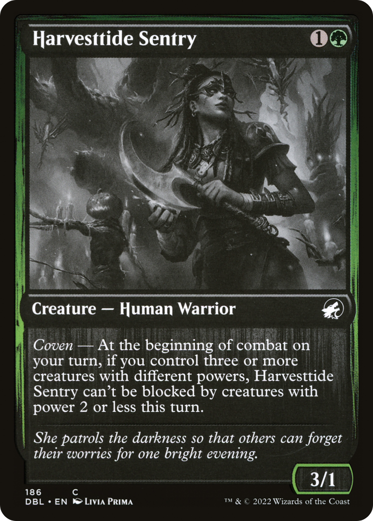 Image of Harvesttide Sentry (DBL-186) - Innistrad: Double Feature
