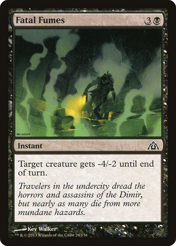Image of Fatal Fumes (DGM-024) - Dragon's Maze Foil