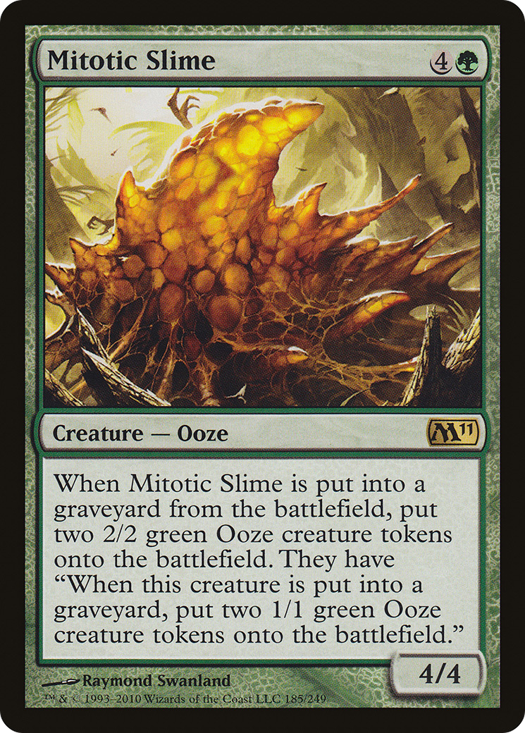 Image of Mitotic Slime (M11-185) - Magic 2011 Foil