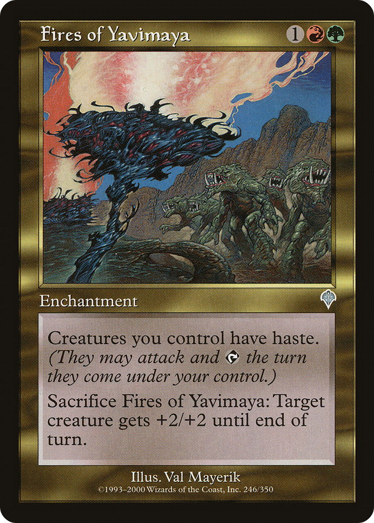 Image of Fires of Yavimaya (INV-246) - Invasion