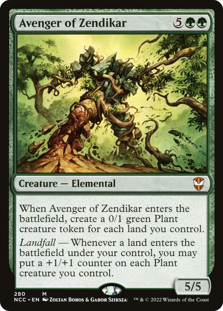 Image of Avenger of Zendikar (NCC-280) - New Capenna Commander