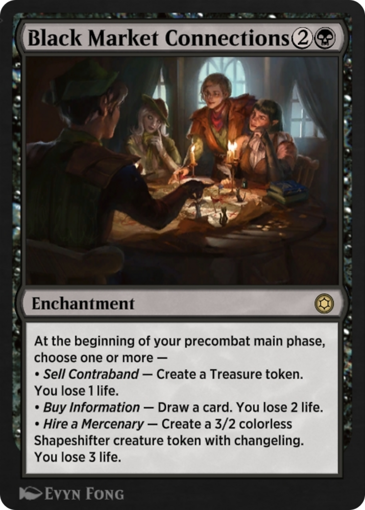 Image of Black Market Connections (HBG-145) - Alchemy Horizons: Baldur's Gate