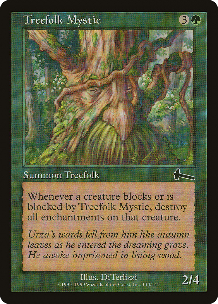 Image of Treefolk Mystic (ULG-114) - Urza's Legacy