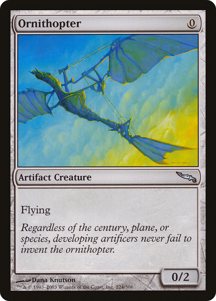 Image of Ornithopter (MRD-224) - Mirrodin