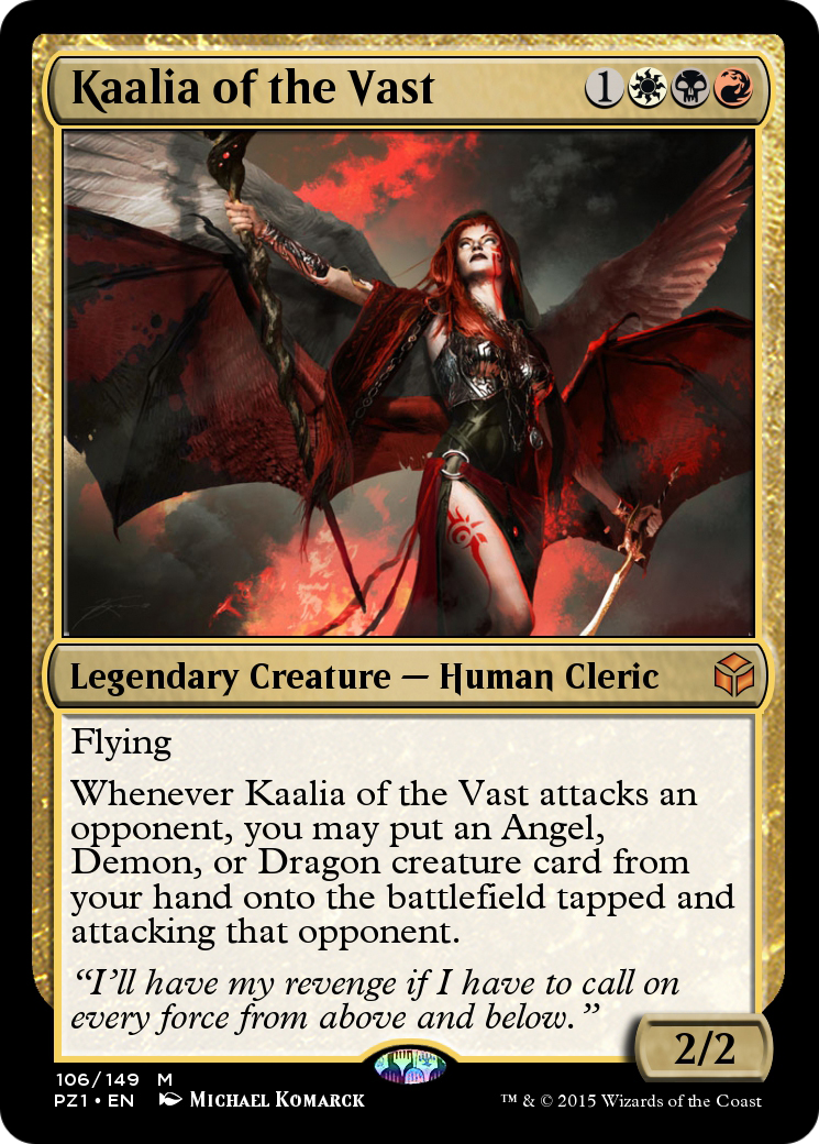Image of Kaalia of the Vast (PZ1-106) - Legendary Cube Prize Pack