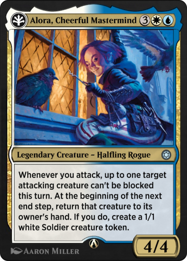 Image of Alora, Cheerful Mastermind (HBG-05W) - Alchemy Horizons: Baldur's Gate