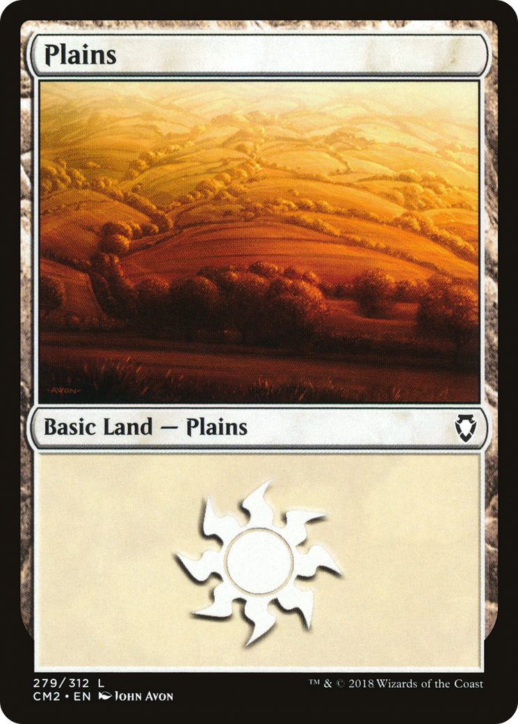 Image of Plains (279) (CM2-279) - Commander Anthology Volume II