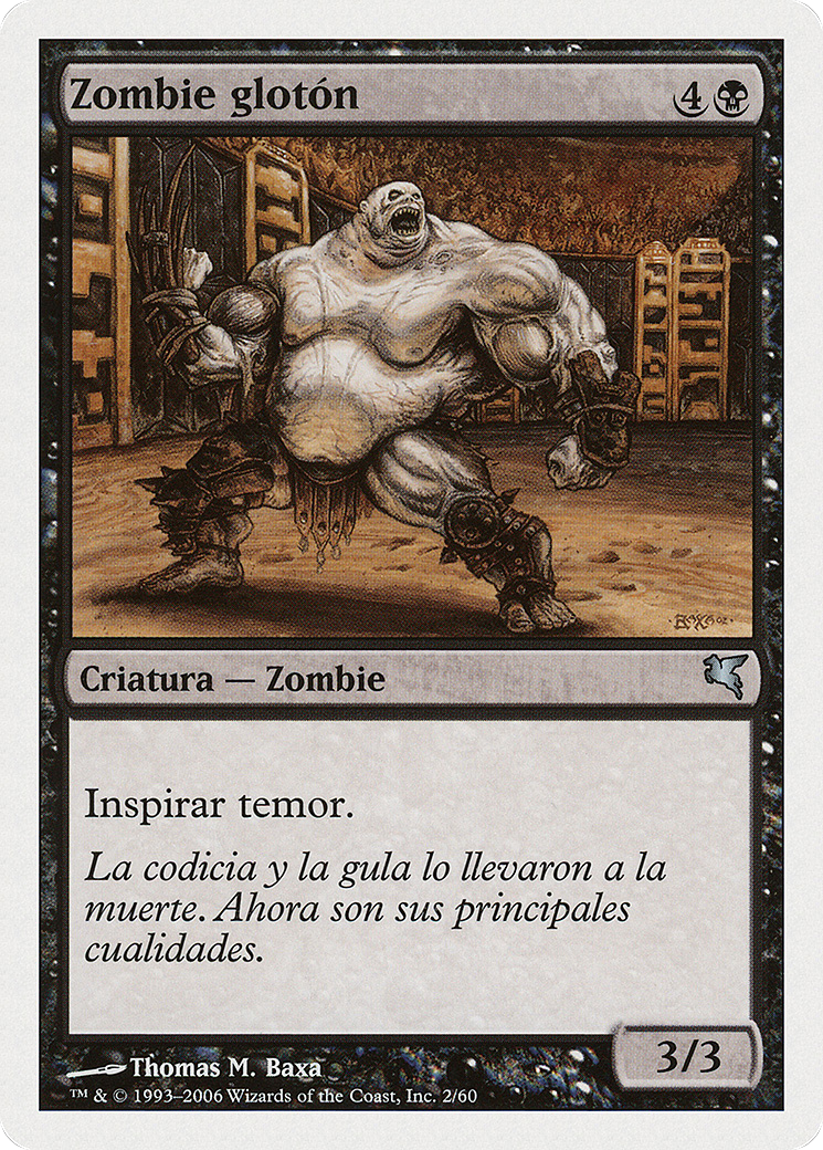 Image of Gluttonous Zombie (Italian) - 