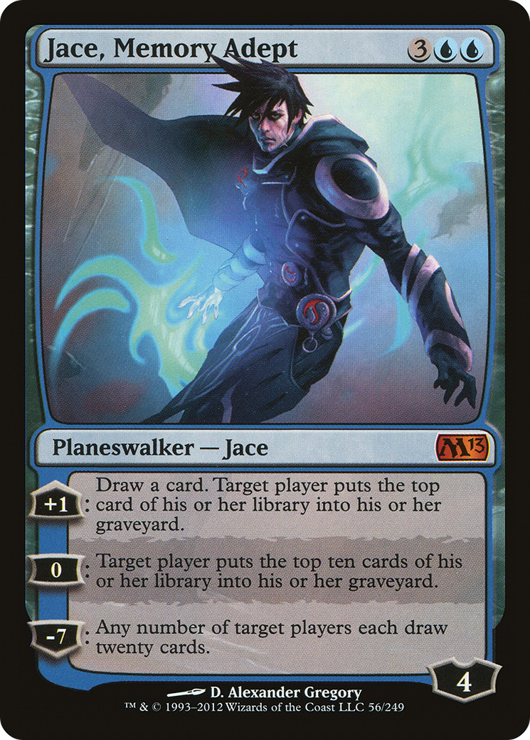 Image of Jace, Memory Adept (M13-056) - Magic 2013