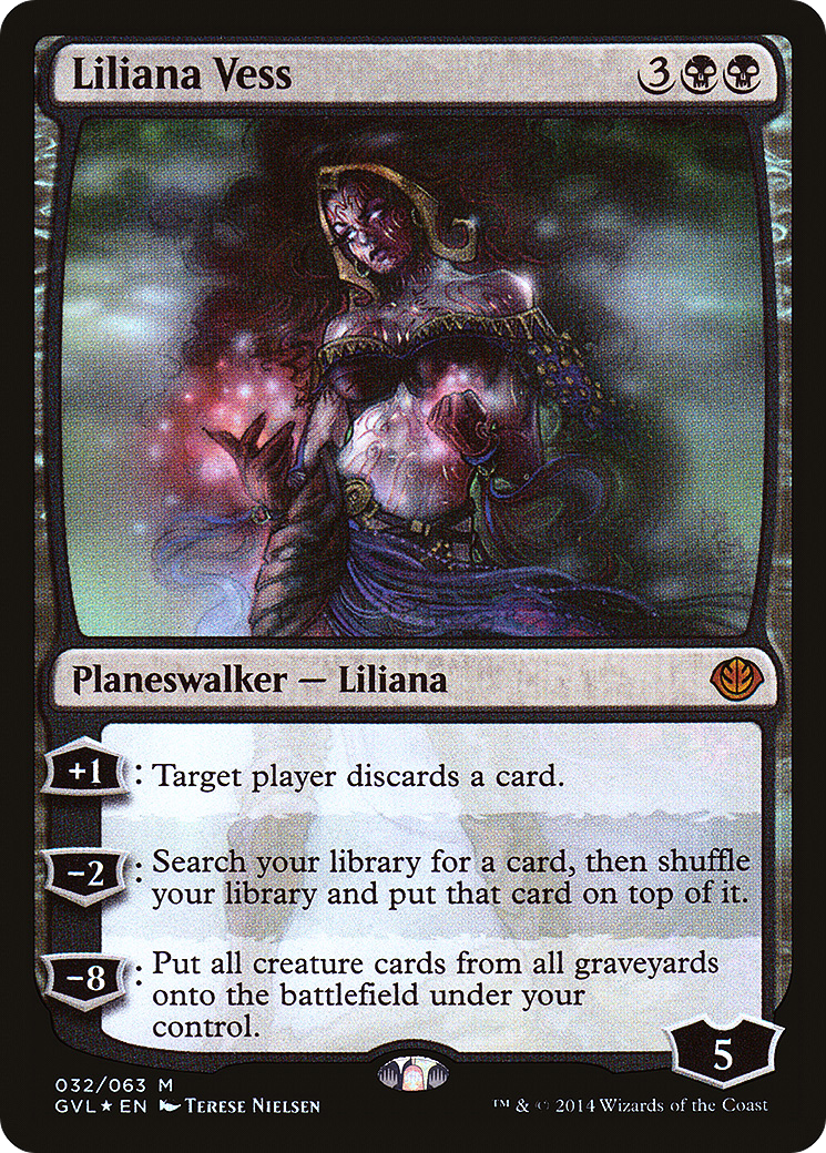 Image of Liliana Vess (DD3-032) - Duel Decks Anthology: Garruk vs. Liliana Foil
