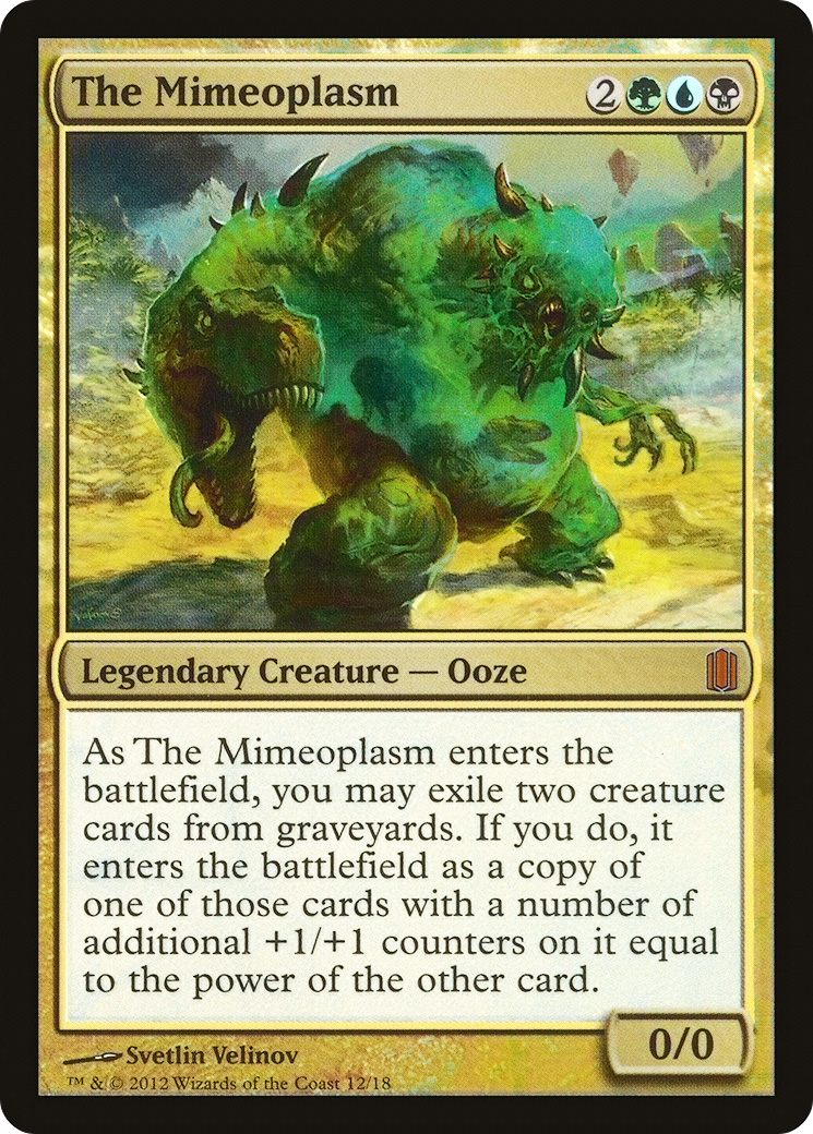 Image of The Mimeoplasm (CM1-012) - Commander's Arsenal Foil