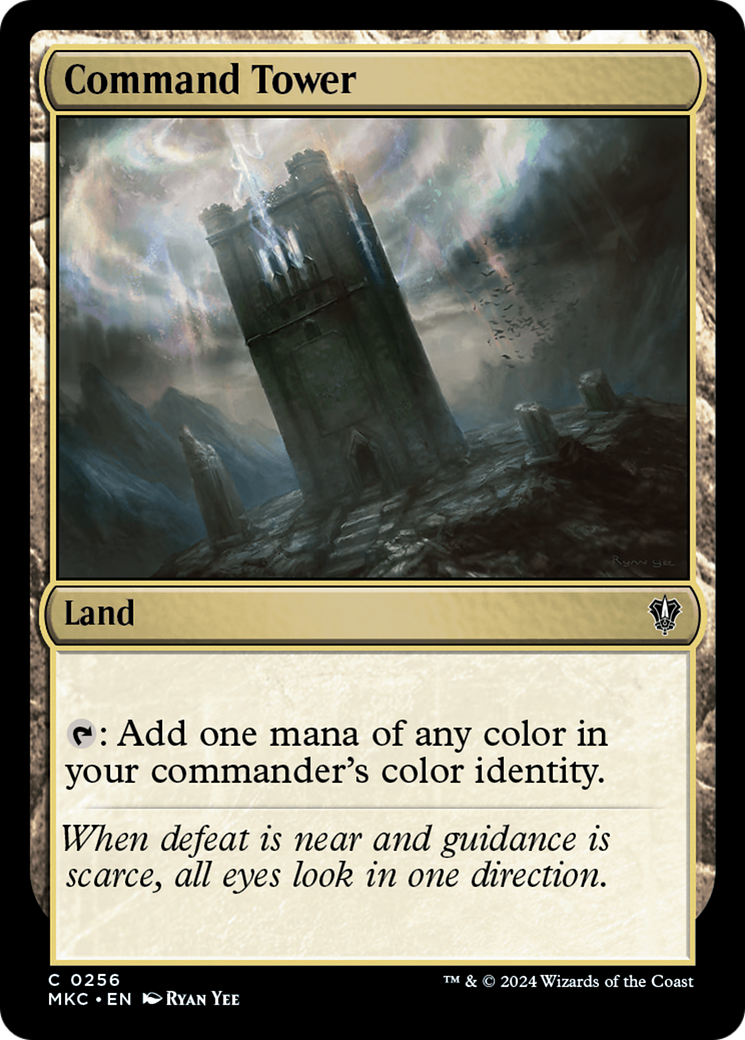 Image of Command Tower (MKC-256) - Murders at Karlov Manor Commander