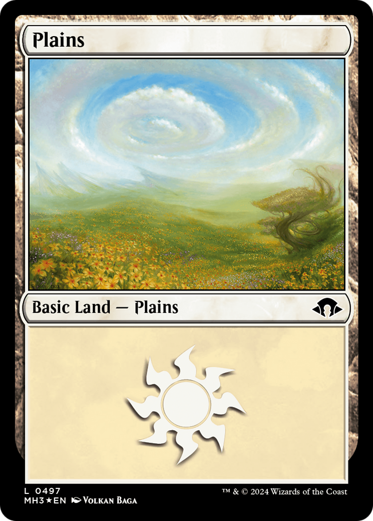 Image of Plains (0497) (Ripple Foil) (MH3-497) - Modern Horizons 3 Foil