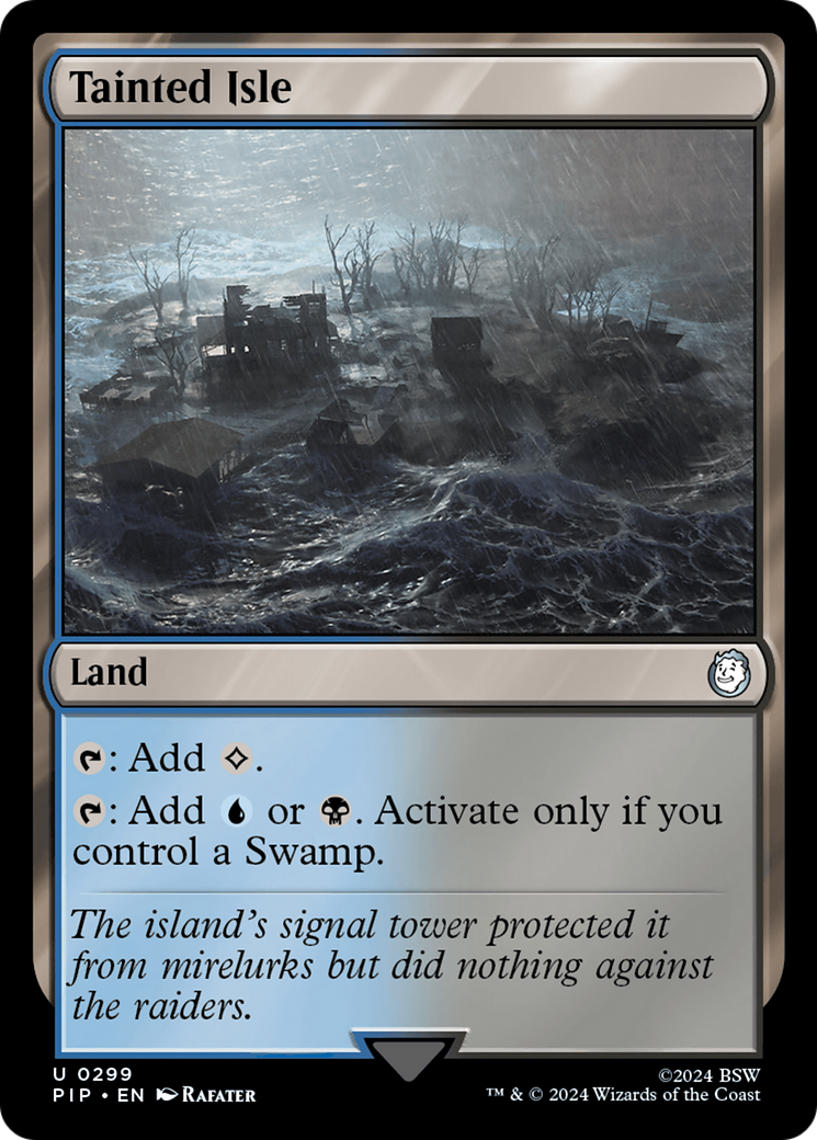 Image of Tainted Isle (PIP-299) - Fallout Foil
