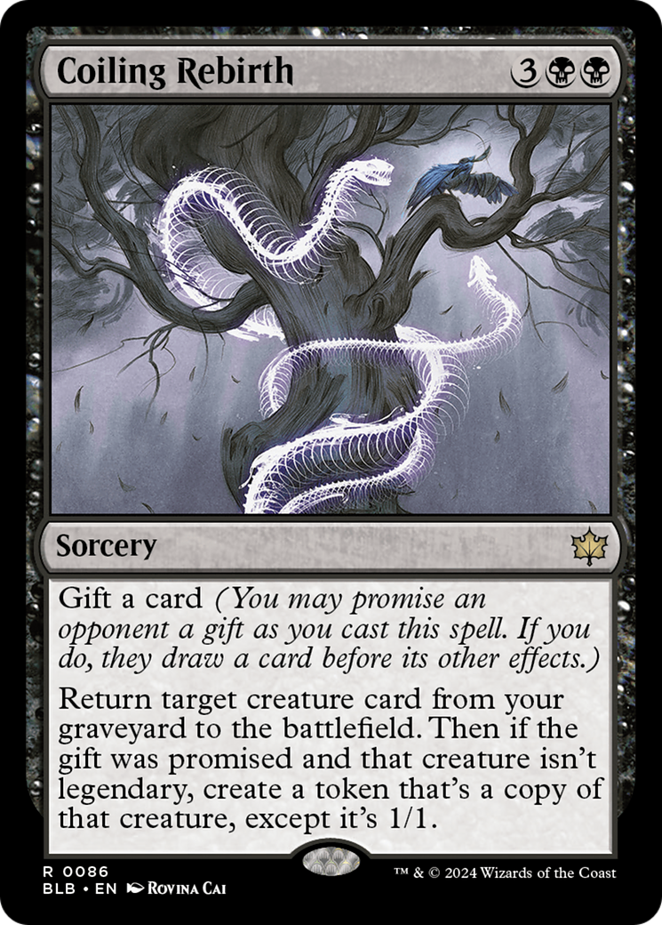 Image of Coiling Rebirth (BLB-086) - Bloomburrow