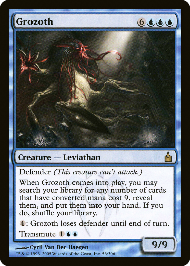 Image of Grozoth (RAV-053) - Ravnica: City of Guilds Foil