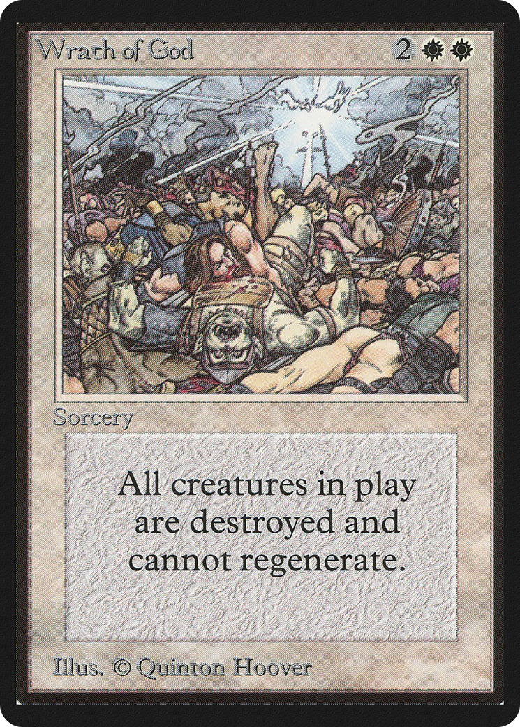 Image of Wrath of God (LEB-) - Limited Edition Beta