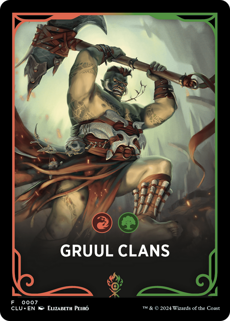 Image of Gruul Clans (FCLU-007) - Ravnica: Clue Edition Front Cards