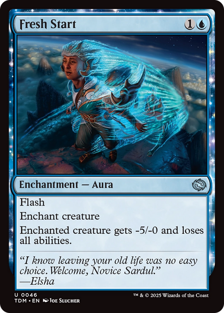 Image of Fresh Start (TDM-046) - Tarkir: Dragonstorm: (enchantment)