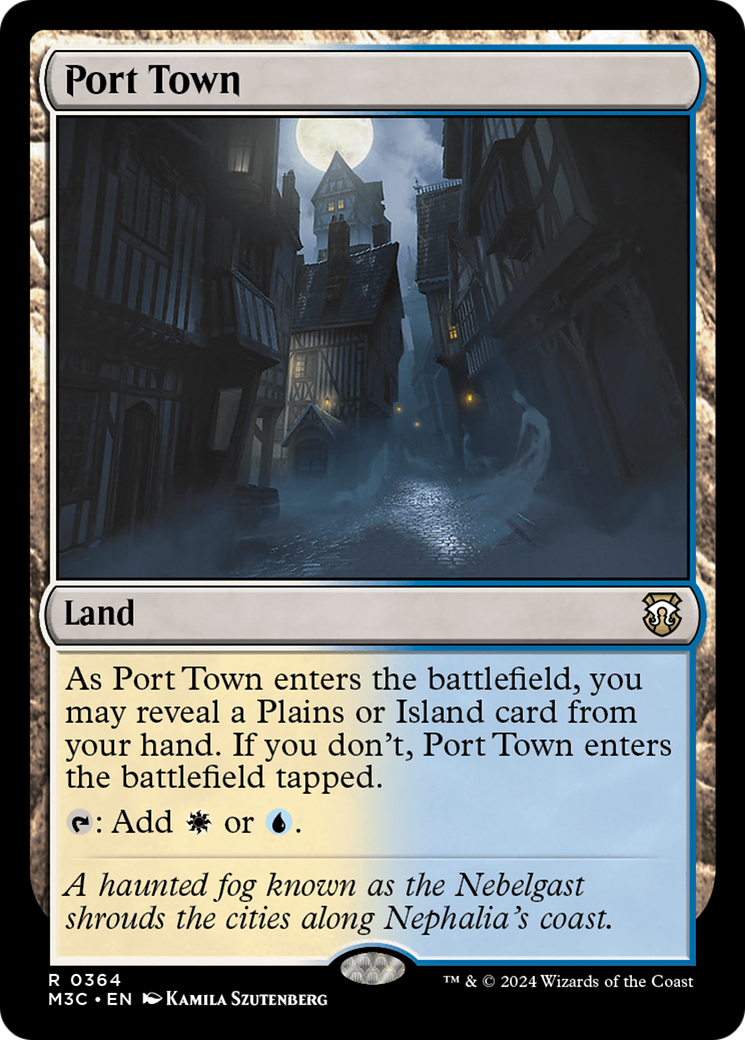 Image of Port Town (M3C-364) - Modern Horizons 3 Commander