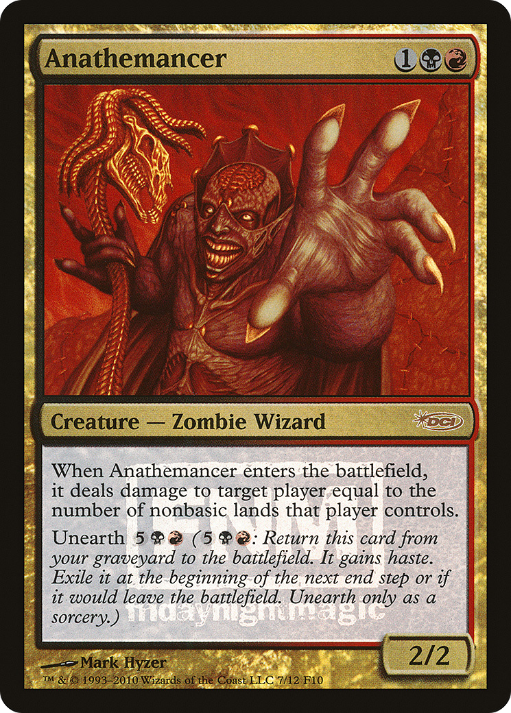 Image of Anathemancer (FNM-007) - Friday Night Magic 2010 Foil