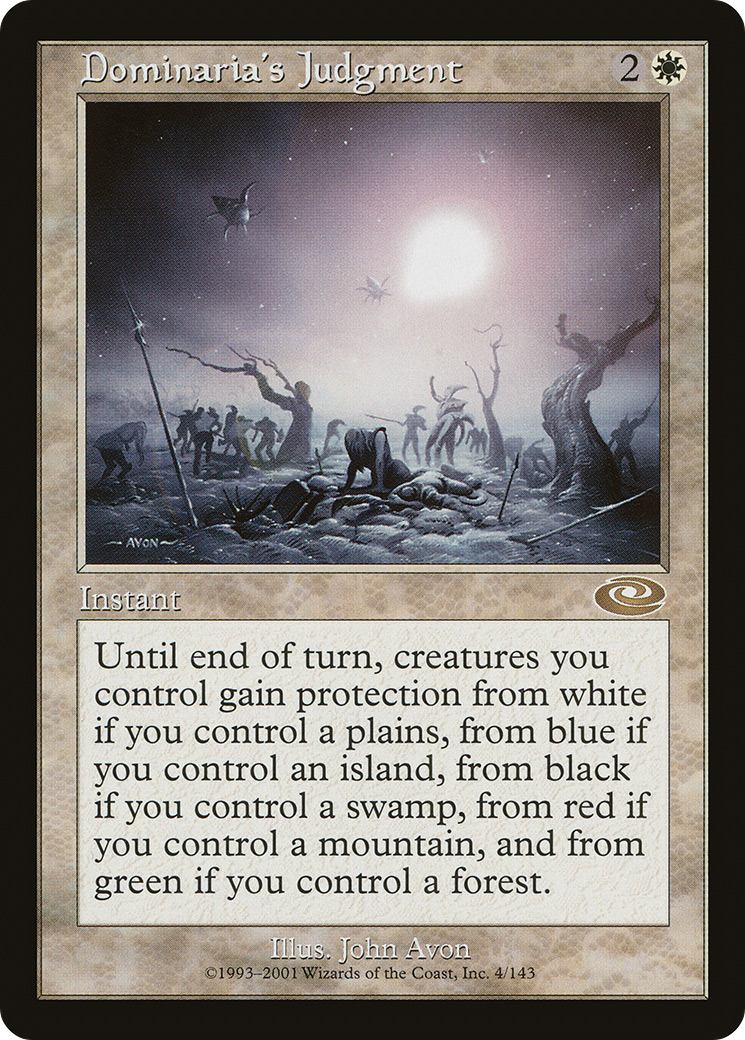 Image of Dominaria's Judgment (PLS-004) - Planeshift