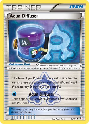 Image of Aqua Diffuser 023/34  Double Crisis - Uncommon