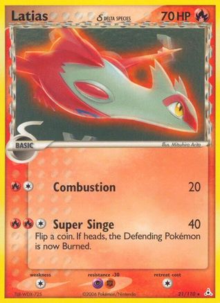 Image of Latias 021/110  - Holofoil Deck Exclusives - Holo Rare