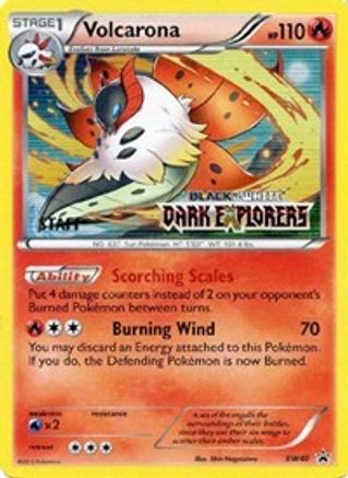 Image of Volcarona BW40  - Holofoil Black and White Promos - Promo