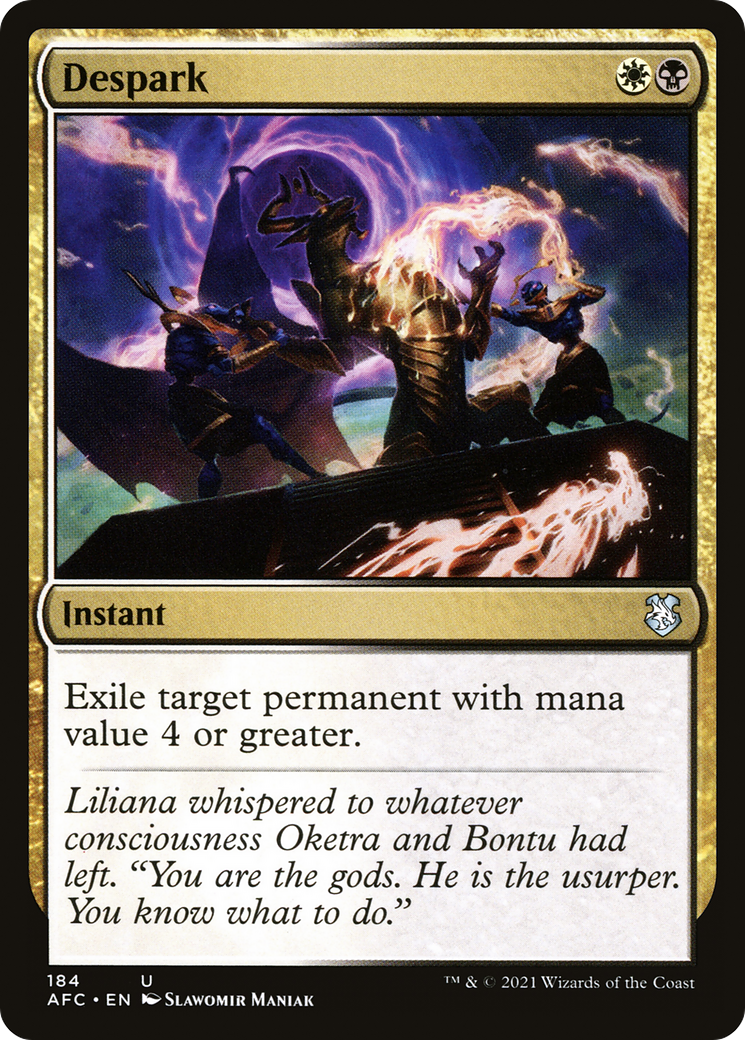 Image of Despark (AFC-184) - Forgotten Realms Commander