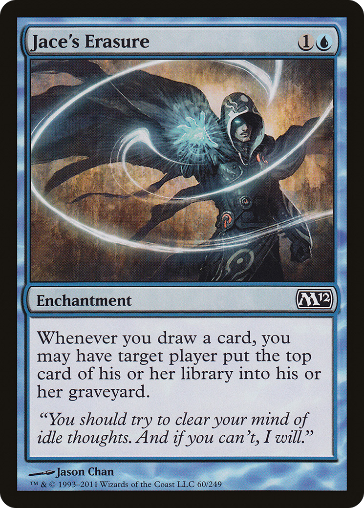 Image of Jace's Erasure (M12-060) - Magic 2012 Foil
