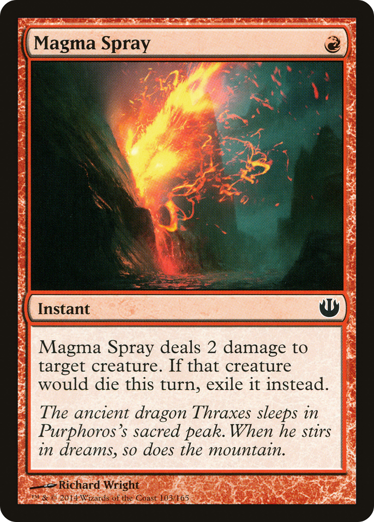 Image of Magma Spray (JOU-103) - Journey into Nyx Foil