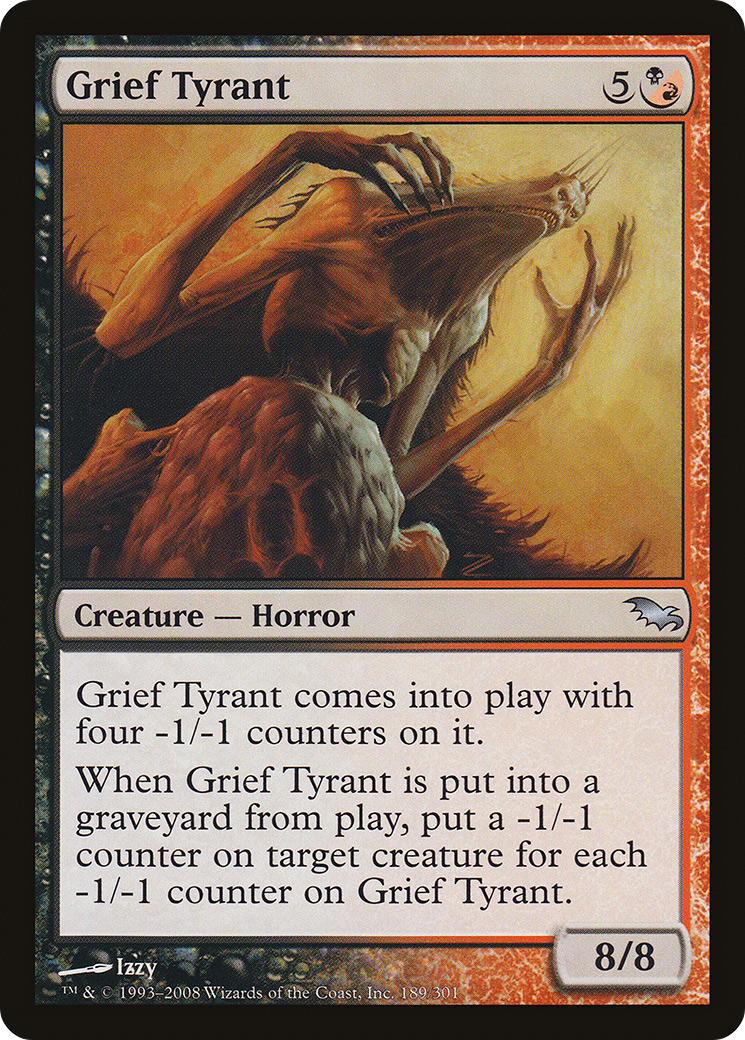 Image of Grief Tyrant (SHM-189) - Shadowmoor
