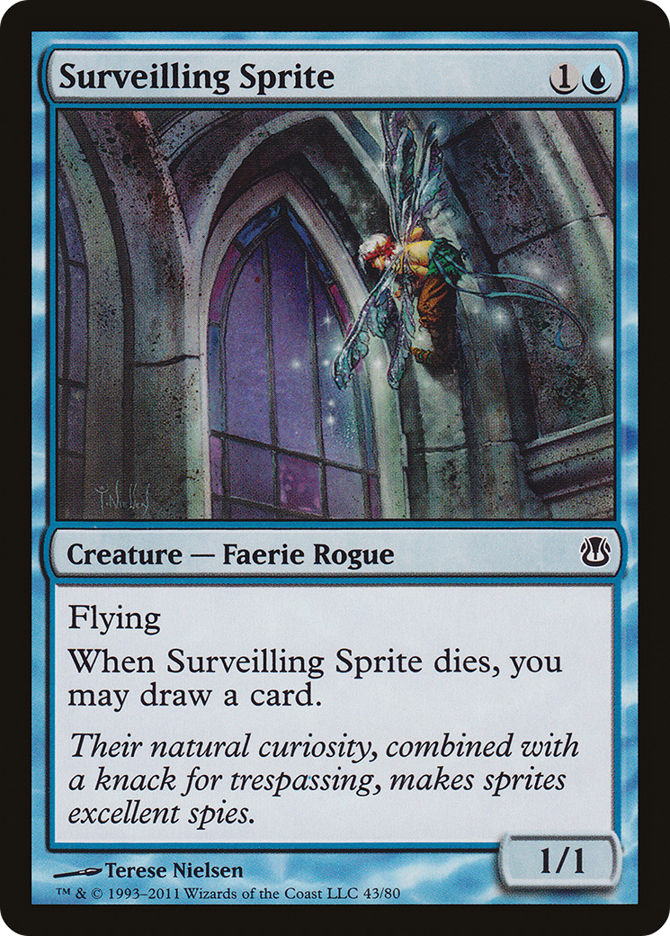Image of Surveilling Sprite (DDH-043) - Duel Decks: Ajani vs. Nicol Bolas