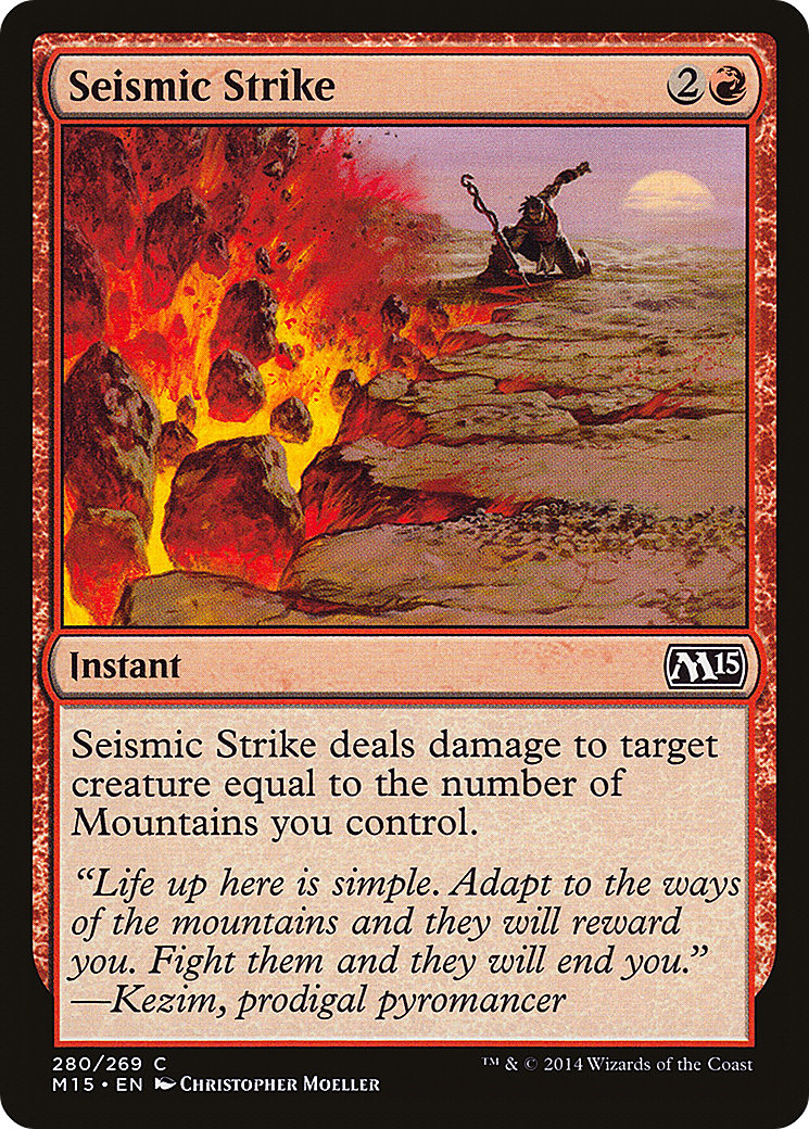 Image of Seismic Strike (M15-280) - Magic 2015