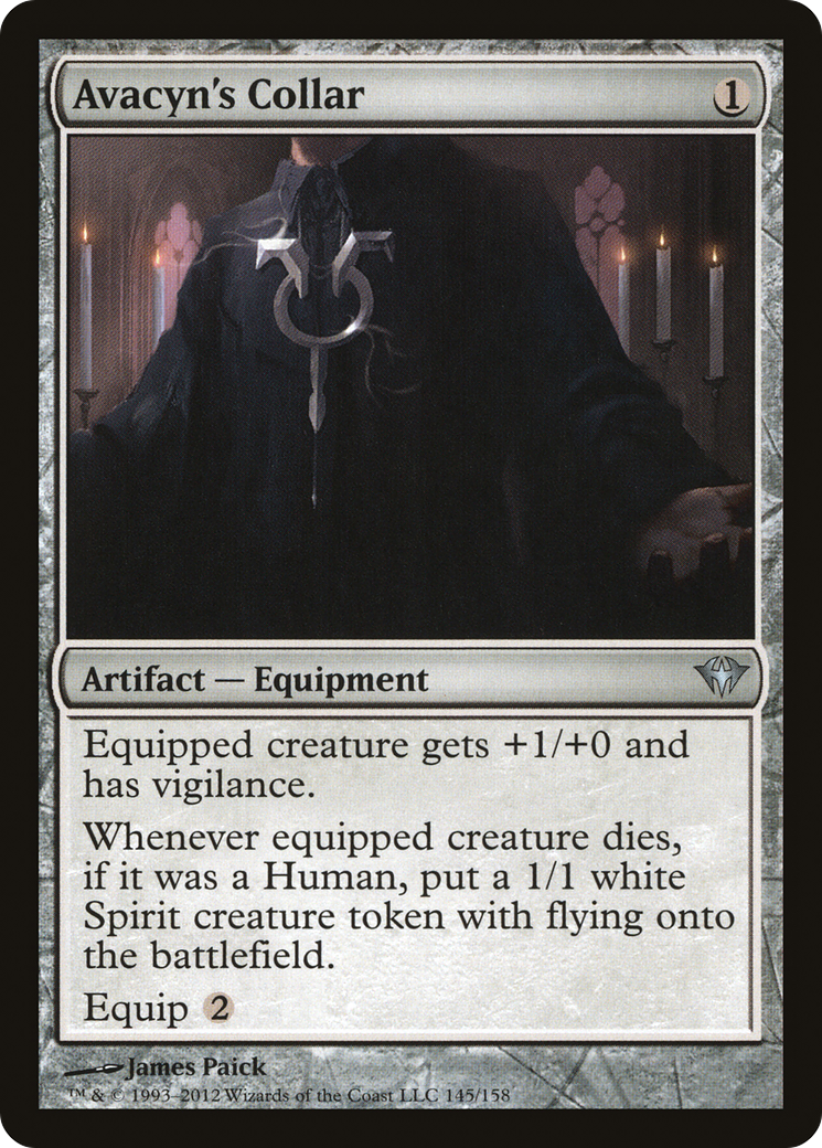 Image of Avacyn's Collar (DKA-145) - Dark Ascension