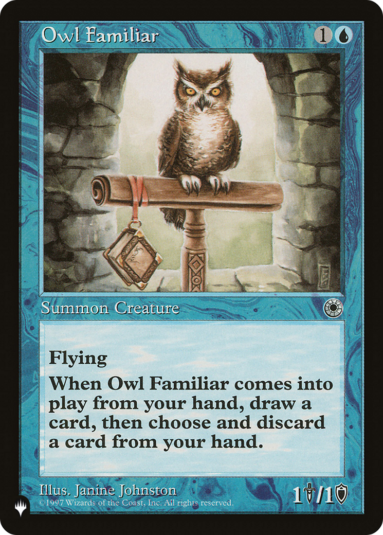 Image of Owl Familiar (LIST-POR-63) - The List