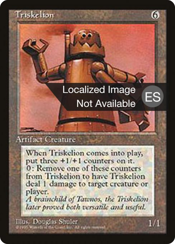 Image of Triskelion (4BB-372) - Fourth Edition Foreign Black Border
