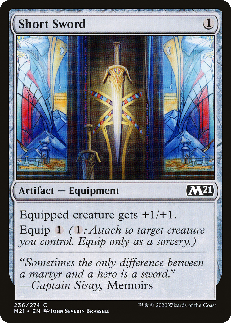 Image of Short Sword (M21-236) - Core Set 2021