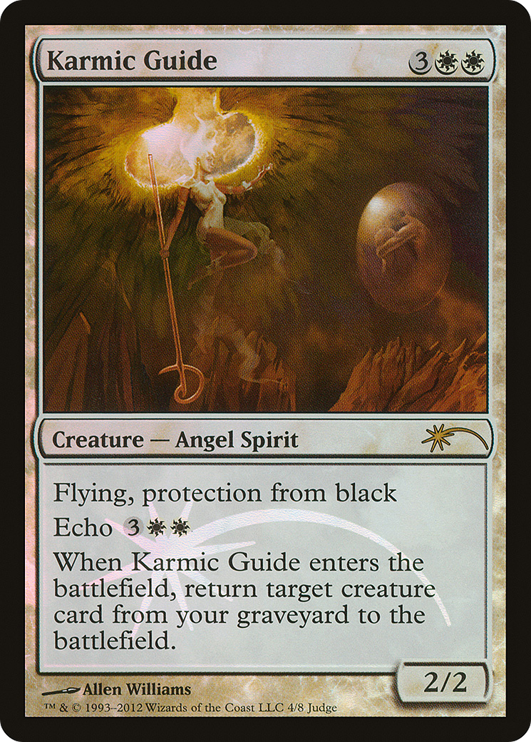 Image of Karmic Guide (JDG-004) - Judge Gift Cards 2012 Foil