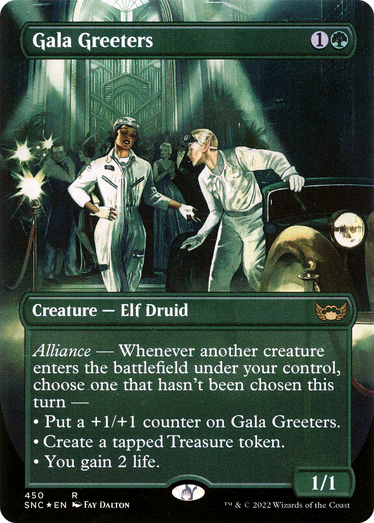Image of Gala Greeters (English) (UMP-450) - Streets of New Capenna (Borderless) Foil